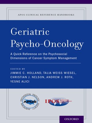 cover image of Geriatric Psycho-Oncology